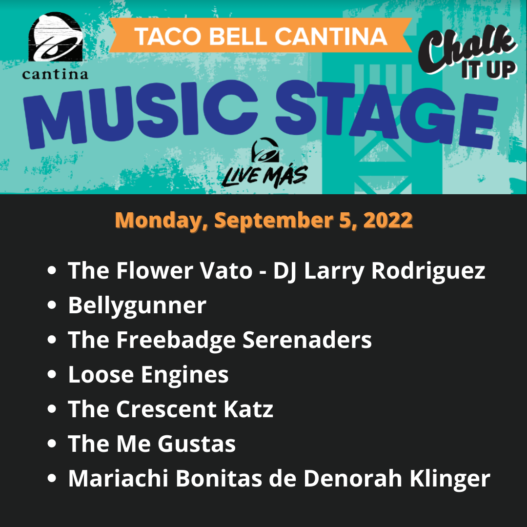 Monday: The Taco Bell Cantina Stage
