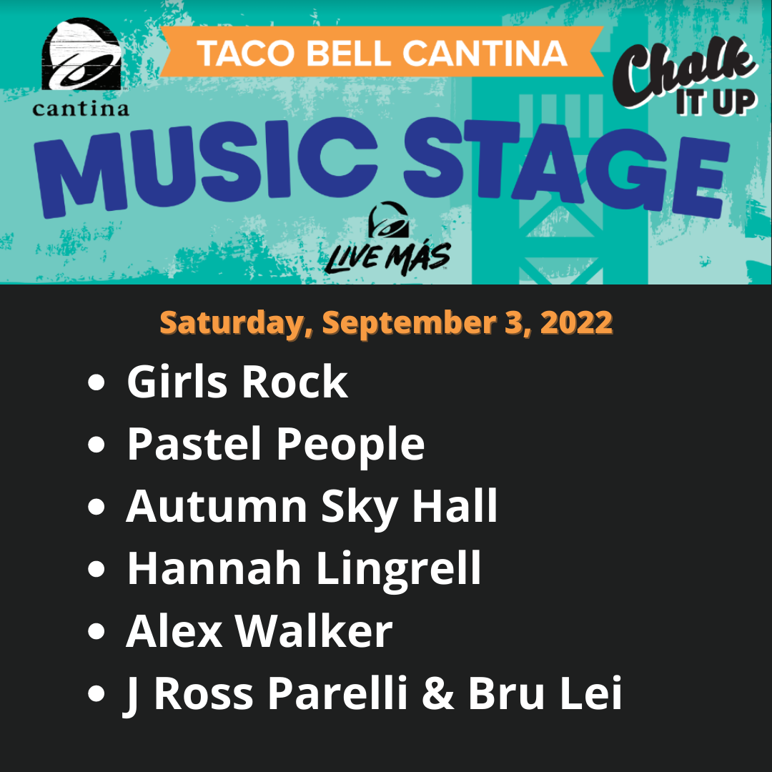 Saturday: The Taco Bell Cantina Stage
